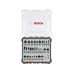 BOSCH MILLING CUTTER SET 30pcs. 8mm HANDLE