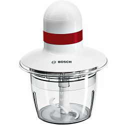 Električna sjeckalica BOSCH MMRP1000 (0.8 L, 400 W) crvena prozirna bijela