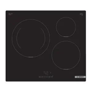 Bosch PUJ611BB5E induction hob 3 burners black