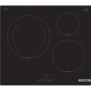 Bosch PUJ611BB5E induction hob 3 burners black