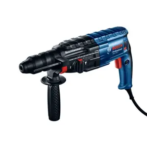 BOSCH ROTARY HAMMER WITH CHISEL OPTION 790W 2.7J GBH 240 F + ADDITIONAL CHUCK