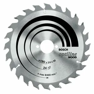 BOSCH SAW OPTI. WOOD 250x30x40z x3,2