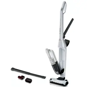 Bosch Serie 4 BCH3P2301 stick vacuum/electric broom 2-in-1 stick vacuum Battery Dry Bagless 0.4 L White