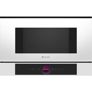 Bosch Serie 8 BFL7221W1 microwave White Solo microwave Built-in 21 L 900 W