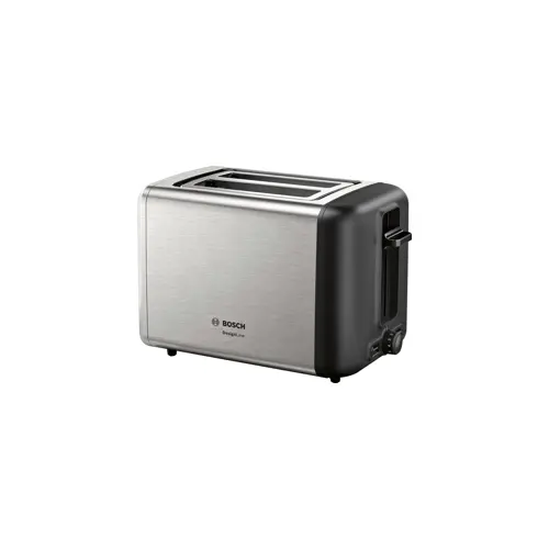 Toster BOSCH TAT3P420 (2 otvora, 970 W, crna, nehrđajući čelik)