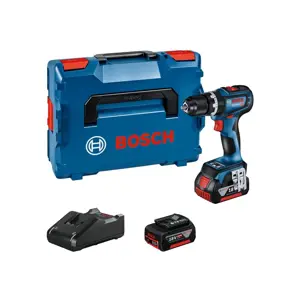 BOSCH. UD SCREWDRIVER. GSB 18V-90 C 2x5,0Ah 64/36Nm LB