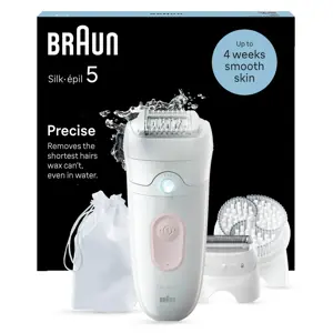 Braun 5-060 Silk-?pil 5 Epilierer, wei?/flamingorosa