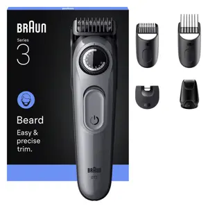Braun BeardTrimmer 3 80789789 beard trimmer AC/Battery 20 2 cm Black