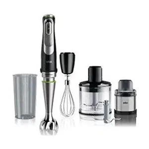 Braun MultiQuick 9 MQ9138XI blender 0.6 L Immersion blender 1200 W Black, Stainless steel