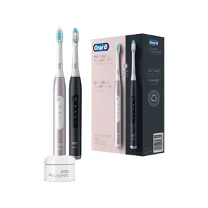 BRAUN Pulsonic Slim Luxe Brush 4900 silv/rose gold