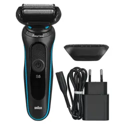 Braun Series 5 51-M1000s Foil shaver Black, Blue