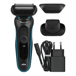 Braun Series 5 51-M1200s Foil shaver Trimmer Black, Blue