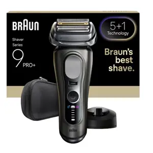 Braun Series 9 Pro+ 9615S Foil shaver Trimmer Black, Grey