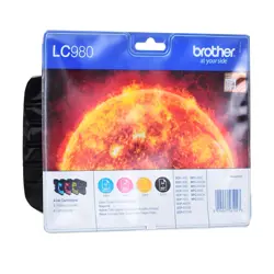 Brother LC-980VALBP ink cartridge Original black,cyan,magenta,yellow Multipack 4 pc(s)
