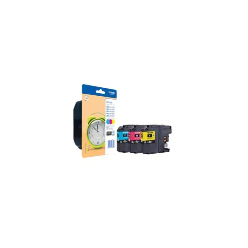 Brother LC125XL Rainbow Pack - 3 pakke