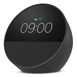 Budilica AMAZON Echo Spot (2.83" dodirni zaslon, Bluetooth, WiFi, Alexa) crna