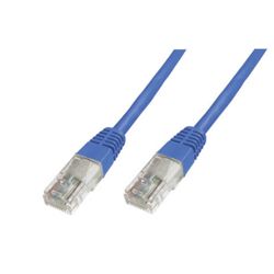 Mrežni kabel DIGITUS Patch Cat5e U/UTP 0,5m (plava)