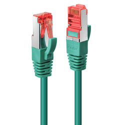 Cable Lindy Cat 6 S/FTP 0.3m Green