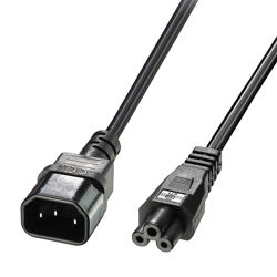 Cable Lindy IEC C14 to IEC C5 5m