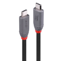 Cable Lindy USB-C 4 Anthra 1.5m
