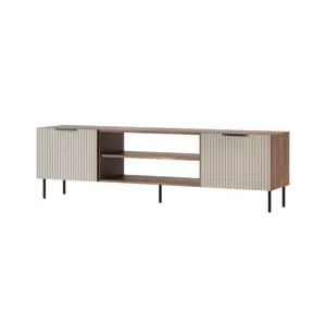 Cama ALMERA TV cabinet 180.5x42x52.5 walnut/cashmere