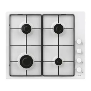 Candy Idea CHW6LWW White Built-in 60 cm Gas 4 zone(s)