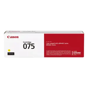 Canon 075 toner cartridge 1 pc(s) Original Yellow