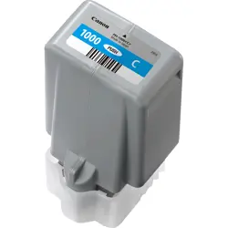Tinta CANON 0547C001 PFI-1000C (80 ml, cijan)