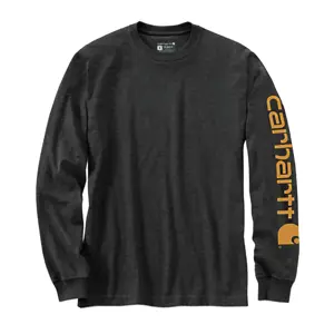 Carhartt Sleeve Logo T-Shirt L/S carbon s