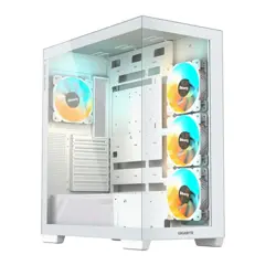 CASE MIDITOWER ATX W/O PSU/GB-C500PI ST WHITE GIGABYTE