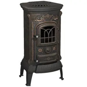 Cast iron stove Verdo Patine (7 kW)