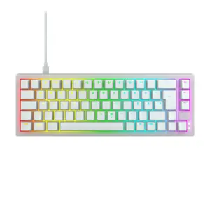 CHERRY K5V2 Compact keyboard Gaming USB QWERTZ German White