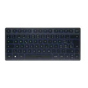 CHERRY KW 7100 MINI BT keyboard Universal Bluetooth QWERTZ Swiss Blue