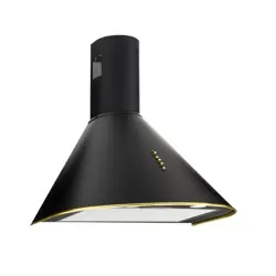 Chimney Hood Akpo WK-4 Dandys GOLD 50 cm 450 m3/h, Black