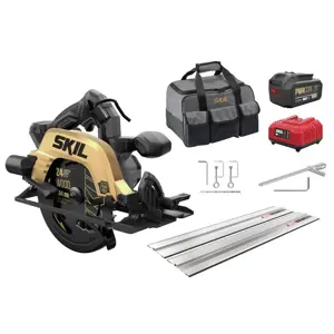 Circular Saw 3575DB 20V 1X4AH with Guide Rail
