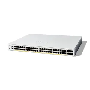 Cisco Catalyst 1300-48FP-4G Managed Switch, 48 Port GE, Full PoE, 4x1GE SFP, Limited Lifetime Protection (C1300-48FP-4G)