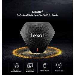 Čitač kartice LEXAR Multi-Card 3-in-1 USB 3.1 Type-C Reader