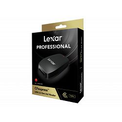 Čitač memorijskih kartica Lexar® Professional CFexpress™ Type B USB 3.2 Gen 2x2 Reader