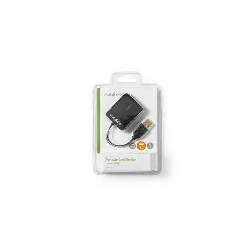 Čitač memorijskih kartica NEDIS CRDRU2300BK, Multicard, USB 2.0
