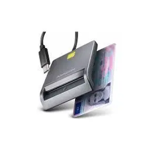 Čitač pametnih kartica AXAGON CRE-SM3TC USB-C 2.0
