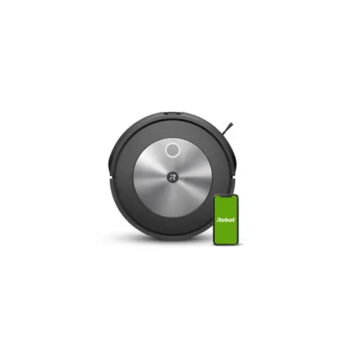 Robotski usisavač IROBOT Roomba j7 (j7158) (automatsko izbjegavanje prepreka, prilagodljivo čišćenje, kompatibilan s aplikacijom)