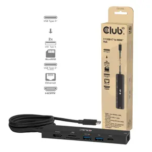 CLUB3D 7-1 USB-C® to HDMI™ Hub
