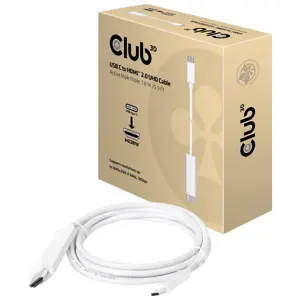 CLUB3D USB C to HDMI™ 2.0 UHD Cable Active 1.8 M./5.9 Ft.