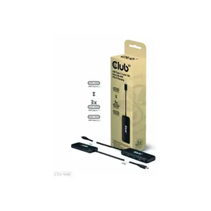 CLUB3D USB Type-C 4-port 10G Data hub with PD3.0 Charging