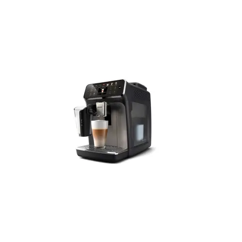 Aparat za kavu EP4449/704400 PHILIPS (Crna, tlak pumpe 15 bar, ugrađeni mliječni pjenač, potpuno automatski, 1500 W)