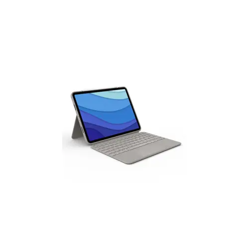 Futrola za iPad Pro 11-inch, LOGITECH, Combo Touch F. (Prva, druga i treća generacija, boja pijeska)