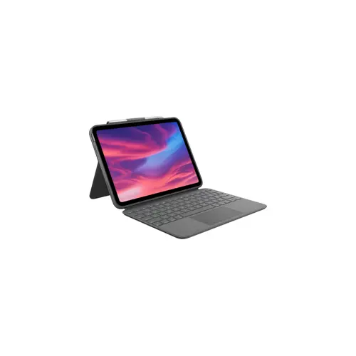 Tastatura za iPad LOGITECH Combo Touch (10. generacija), (Oxford siva, UK - INTNL-973)