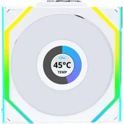 Computer Fan CASE FAN 120MM/G99.12SLLCD1W1W.00 LIAN LI