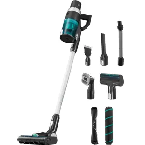 Concept VP6110 stick vacuum/electric broom 2-in-1 stick vacuum Battery Dry HEPA Bagless Black, Blue 2.5 Ah