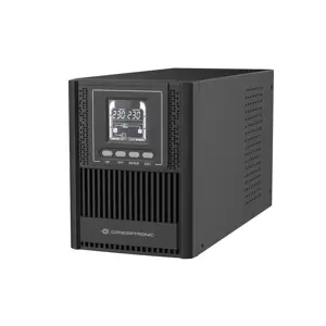 Conceptronic ZEUS52ES1K 1000VA 900W Online Tower UPS, Schuko
